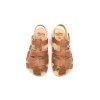 DETSKÉ BAREFOOT SANDÁLKY MURIS TUNIS MINI - WALNUT BROWN