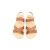 DETSKÉ BAREFOOT SANDÁLE MURIS FLORENCE JUNIOR - WALNUT BROWN