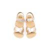 DETSKÉ BAREFOOT SANDÁLE MURIS FLORENCE MINI - LIGHT GOLD