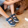 DETSKÉ BAREFOOT SANDÁLE PROTETIKA DIZY - DENIM