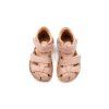 D.D.STEP KOŽENÉ BAREFOOT SANDÁLKY G076 - ROSE GOLD
