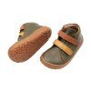 DETSKÉ BAREFOOT PRECHODNÉ TOPÁNKY FRODDO FIRST STEP - DARK GREEN