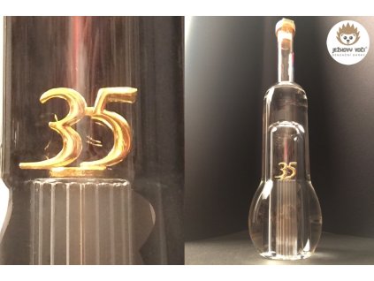 JUBILEJNÍ DÁRKOVÁ LÁHEV - 35 / TŘICETPĚTKA - S ALKOHOLEM 40% ŠVESTKA