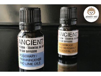 AROMATERAPEUTICKÁ SMĚS PRO AROMA DIFUZÉR DO AUTA - SOUSTŘEĎ SE & ŘIĎ
