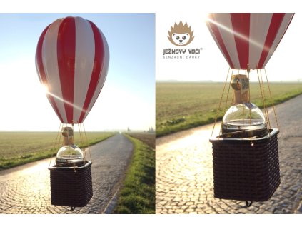 LUXUSNÍ DÁRKOVÁ LÁHEV - LÉTAJÍCÍ BALÓN - BEZ ALKOHOLU
