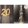 JUBILEJNÍ DÁRKOVÁ LÁHEV - 20 / DVACÍTKA - S ALKOHOLEM 40% ŠVESTKA