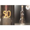 JUBILEJNÍ DÁRKOVÁ LÁHEV - 50 / PADESÁTKA - S ALKOHOLEM 40% ŠVESTKA
