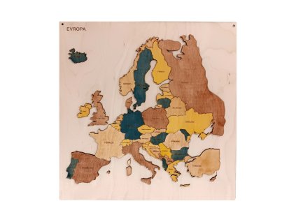 evropa na podkladu