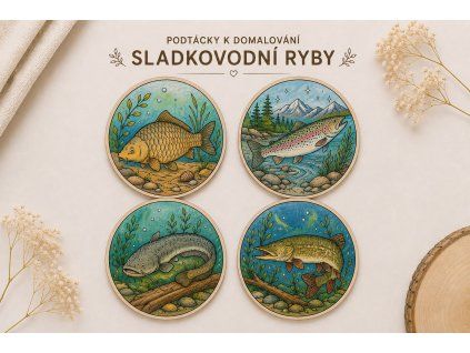 ryby podtacek