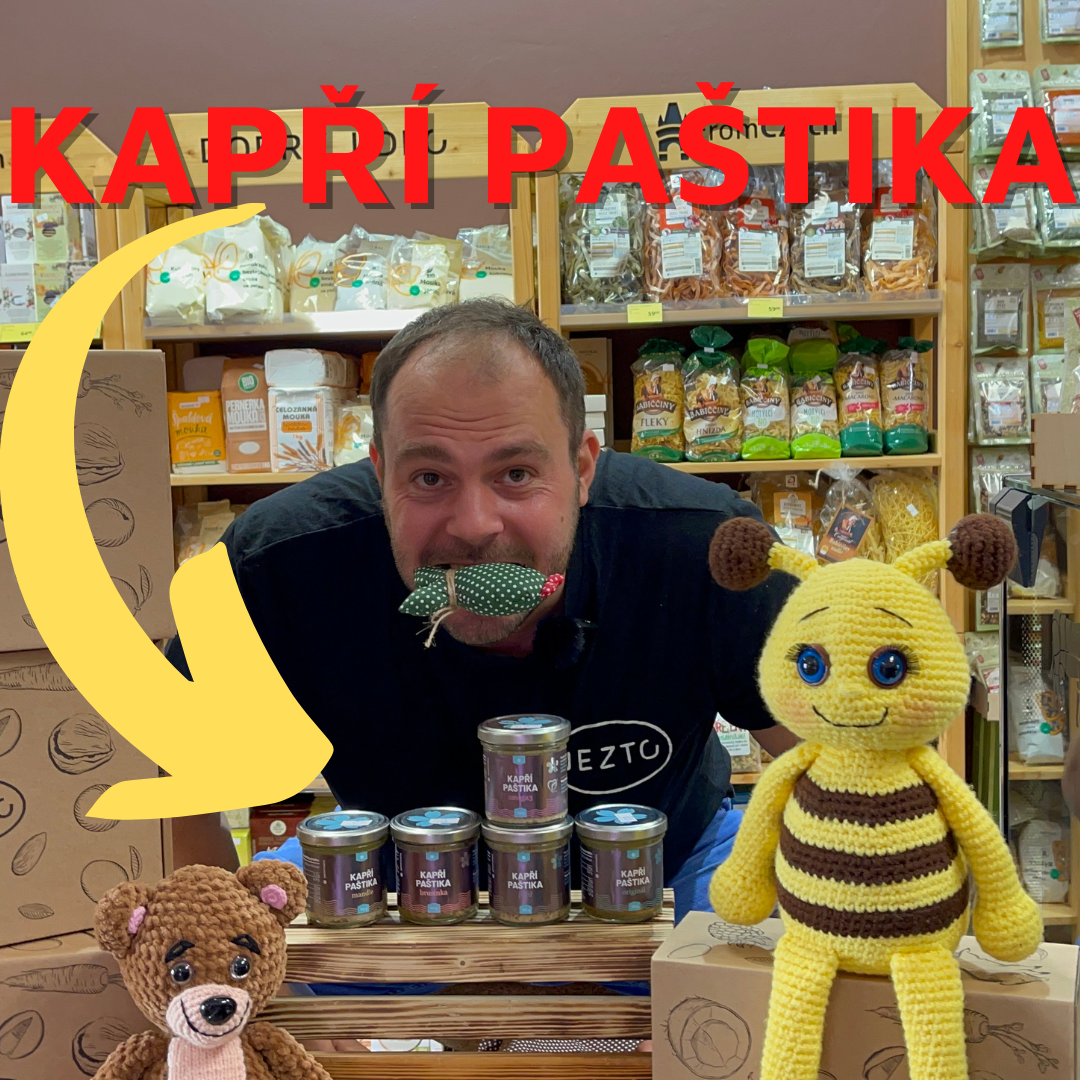 Kapří paštiky z Českých Budějovic