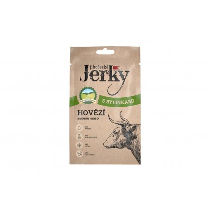 Jihočeské Jerky Hovězí bylinky 20 g