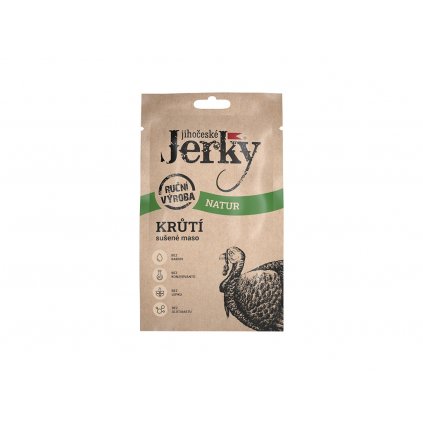 Jihočeské Jerky Krůtí natur 20 g