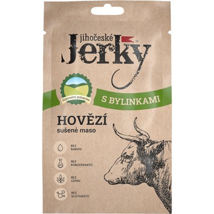 Hovězí s bylinkami 20g Jihočeský Jerky