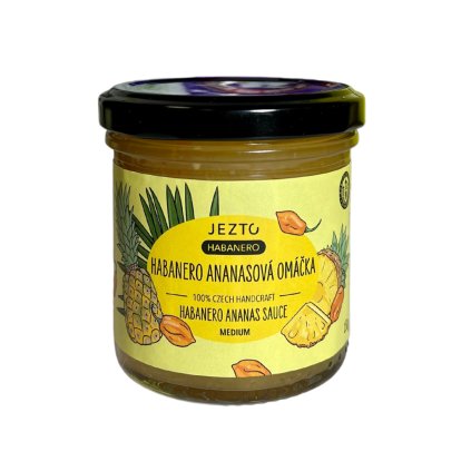 Jezto Habanero ananasová omáčka MEDIUM HOT 150g