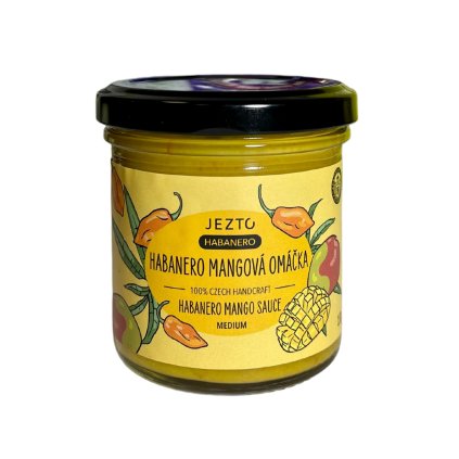 Jezto Habanero mangová omáčka MEDIUM HOT 150g