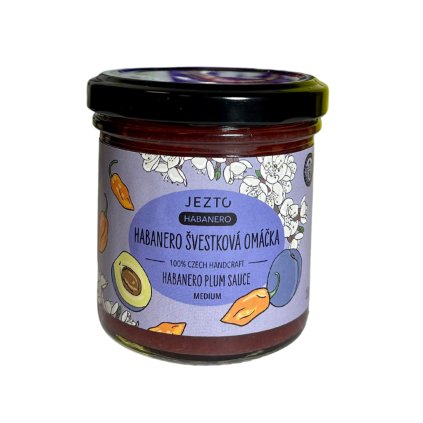 Jezto Habanero švestková omáčka MEDIUM HOT 150g
