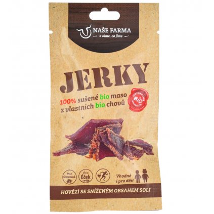 Jerky hovězí Naše farma 23 g