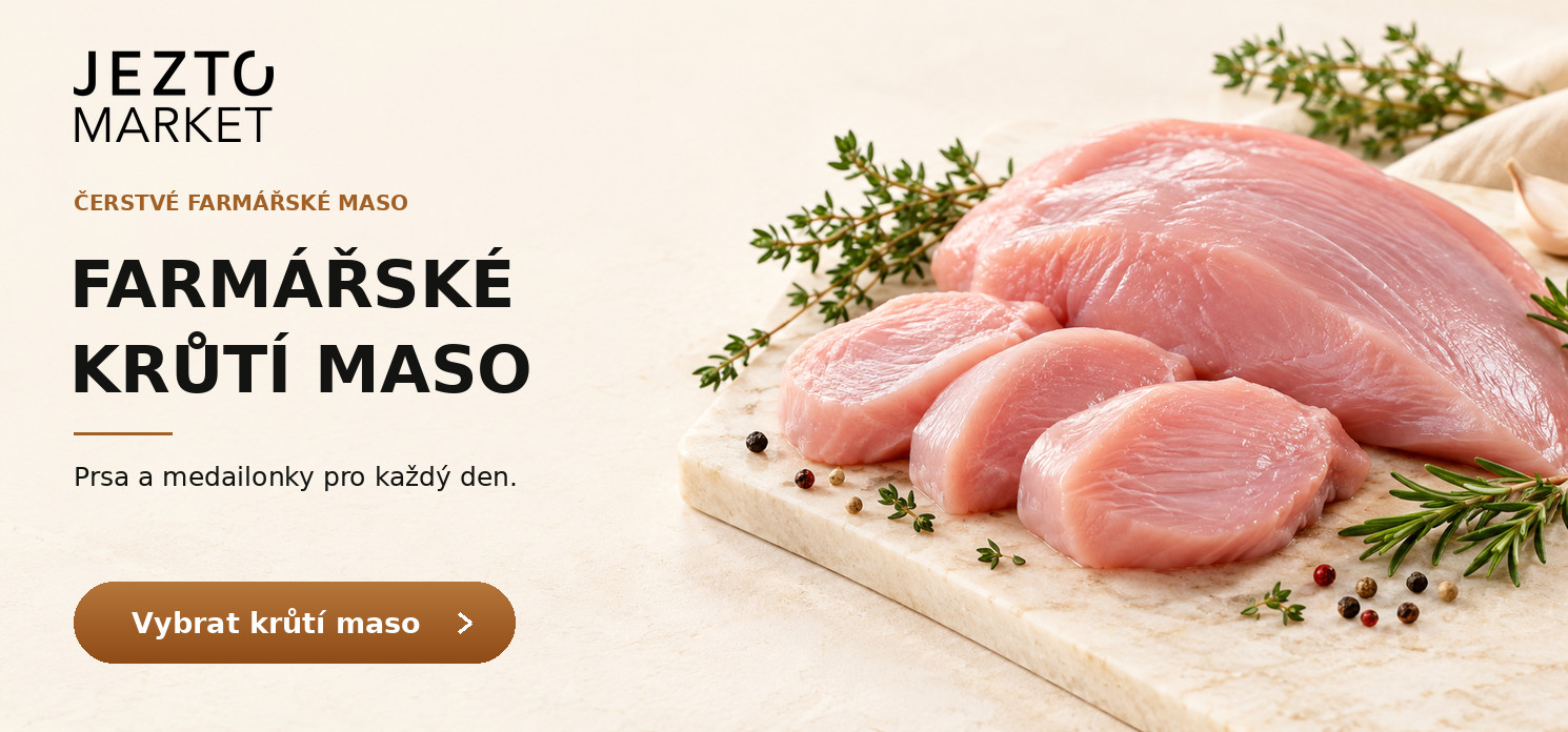 Farmářské krůtí maso