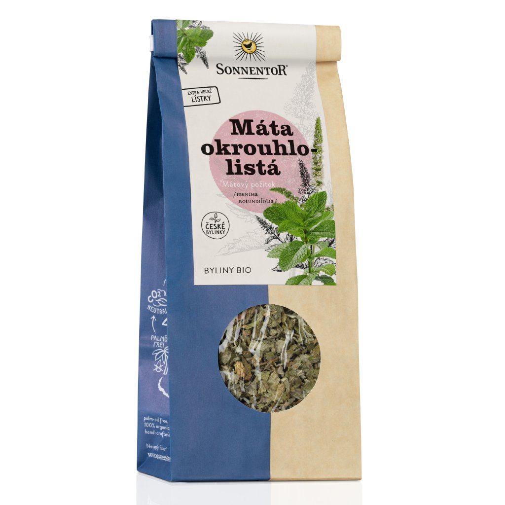 Sonnentor Máta okrouhlolistá bio syp. 50g