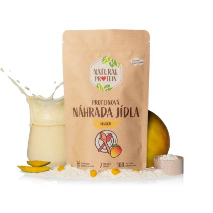 Náhrada jedla - Mango 350g NaturalProtein