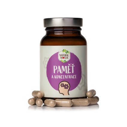 Paměť a koncentrace - 60 kapslí NaturalProtein