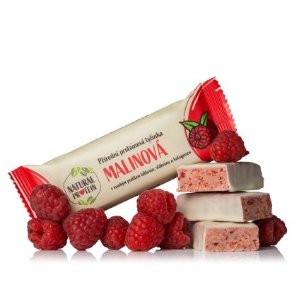 14363 proteinova tycinka s kolagenem malinova