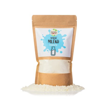 Sušené polotučné mléko 500g NaturalProtein