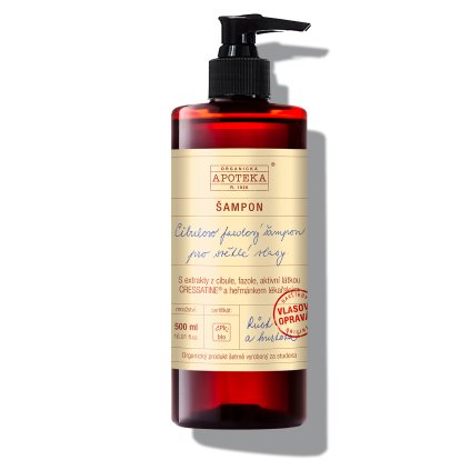Cibulovo fazolový šampon na světlé vlasy 500 ml HAVLÍK APOTÉKA