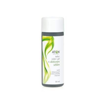 Bělicí zubní gel s aktivním uhlím 50 ml ATOK