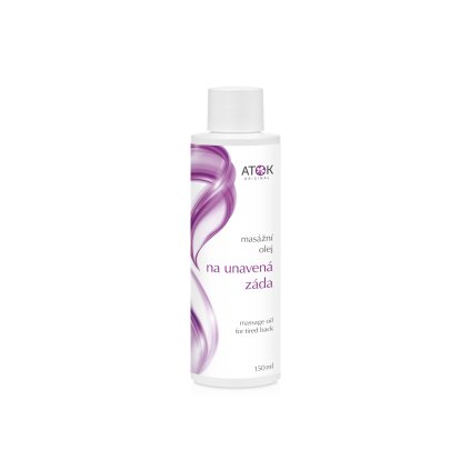 Masážní olej na unavená záda 150 ml ATOK