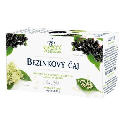 Bezinkový čaj 40g GREŠÍK