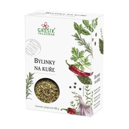 Bylinky na kuře 25g GREŠÍK
