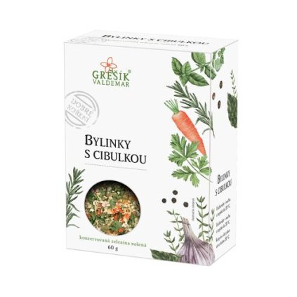 Bylinky s cibulkou 60g GREŠÍK