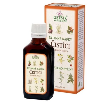 Čistící kapky 50ml GREŠÍK