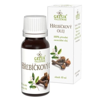 Hřebíčkový olej 10ml GREŠÍK