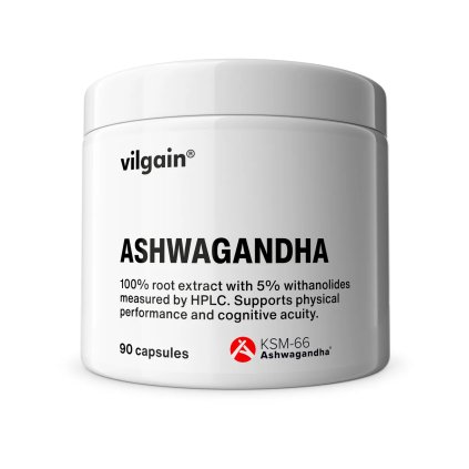 Vilgain Ashwagandha 90 kapslí