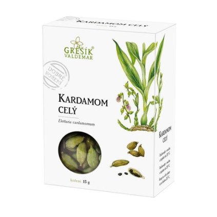 Kardamom celý 15g GREŠÍK