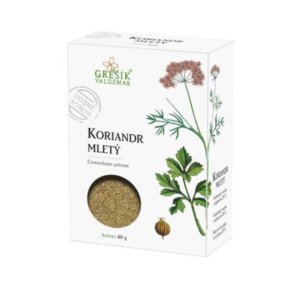 Koriandr mletý 40g GREŠÍK