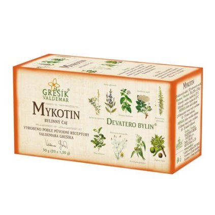 Mykotin bylinný porcovaný čaj 30g GREŠÍK