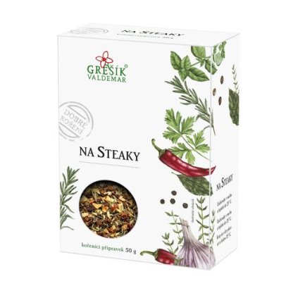 Na steaky 50g GREŠÍK