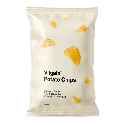 Vilgain Bramborové chipsy BIO mořská sůl 100 g