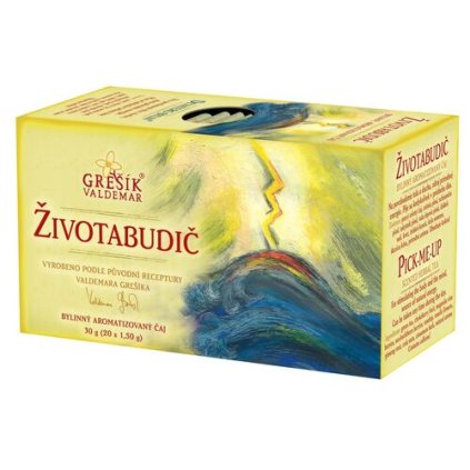 Životabudič bylinný porcovaný čaj 30g GREŠÍK