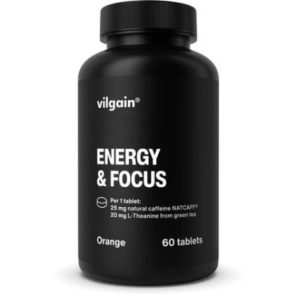 2021 vilgain energy focus tabs pomeranc 60 tablet