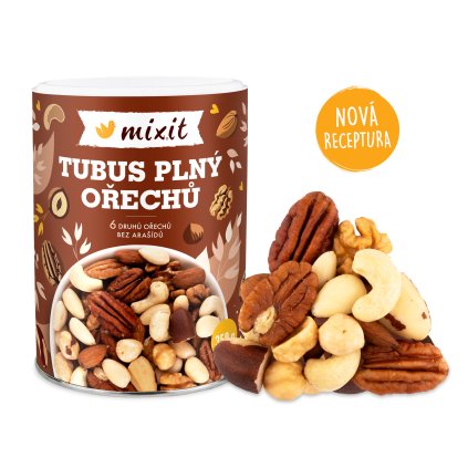Tubus plný ořechů 350g