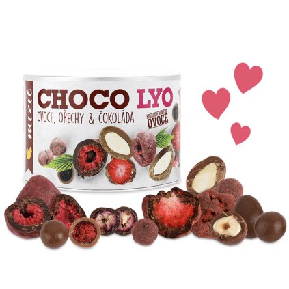 Křupavé ovoce a ořechy v čokoládě 180g