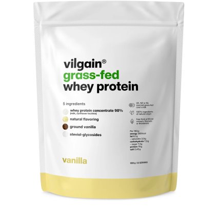 Vilgain Grass-Fed Whey Protein vanilka 1000 g