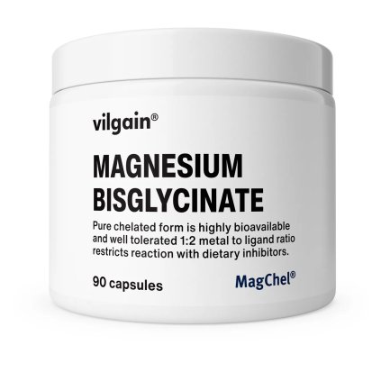 Vilgain Hořčík bisglycinát 90 kapslí