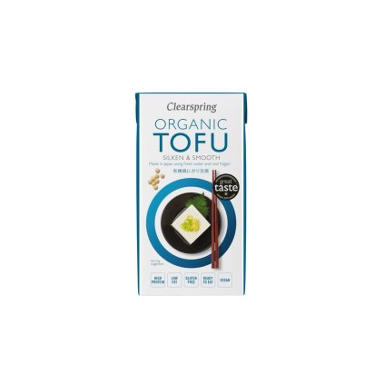 Hedvábné tofu BIO - bez lepku - Clearspring 300g