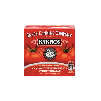Koncetrovaná rajčatová šťáva - pyré - Kyknos 500g