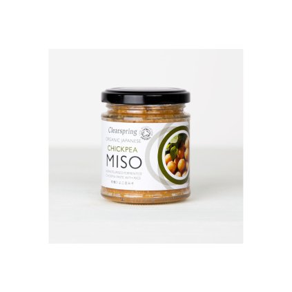 Miso pasta cizrnová BIO - vegan - Clearspring 150g